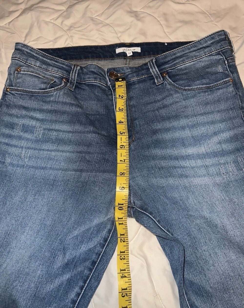 st.blue Riley High Rise Straight Leg Jeans - Picture 8 of 8